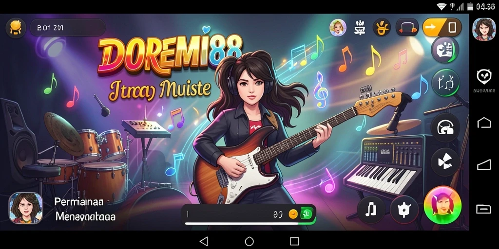 Tampilan gameplay DOREMI88 yang interaktif dan menyenangkan.
