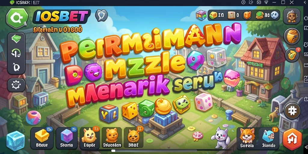 Gambaran gameplay seru di IOSBET Puzzle.