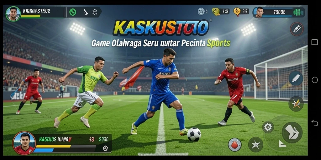 Tampilan gameplay seru KASKUSTOTO dengan berbagai cabang olahraga.
