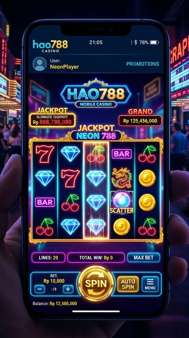 Tampilan utama aplikasi hao788 dengan berbagai pilihan APK.